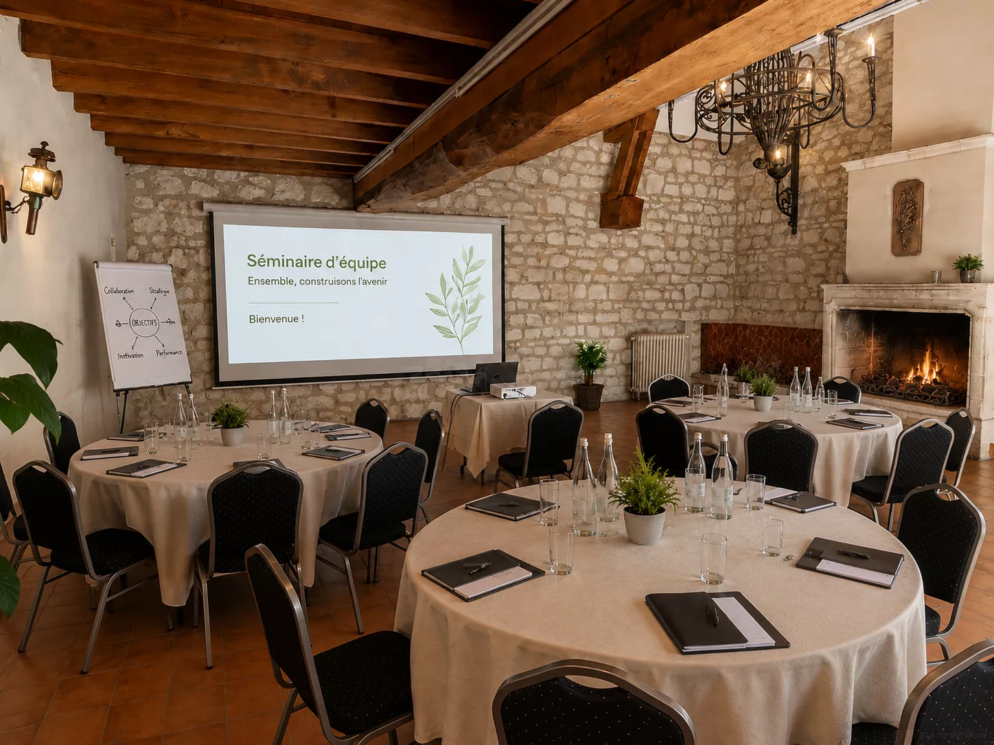 La Salle du Pavillon - jusqu'à 50 personnes.