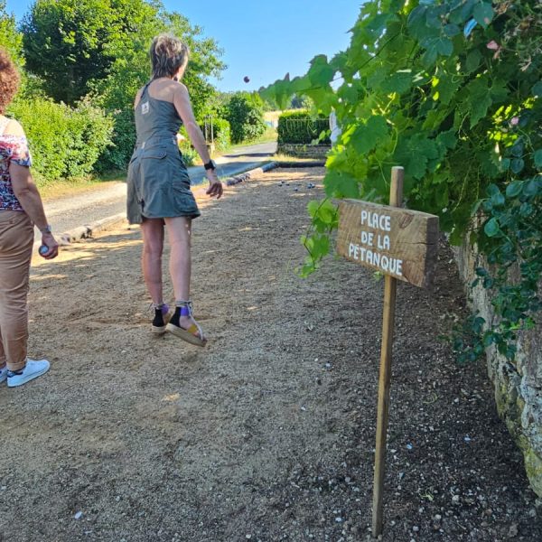 Pétanque domaine de brou